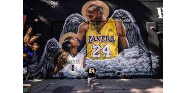 Kobe dedicado al baloncesto